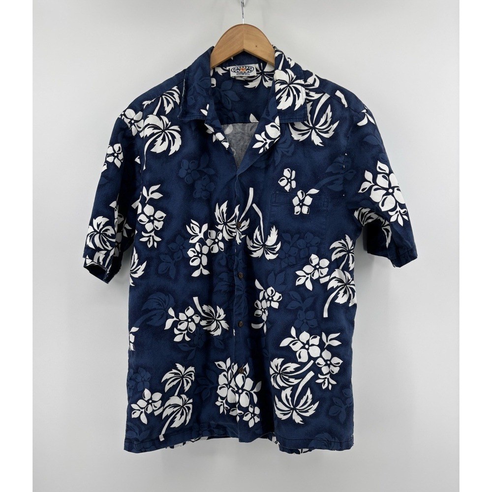 Vintage 90s Pacific Legend Hawaiian Shirt Sz XL Made‎ In USA Aloha Surfing